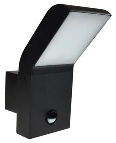 LED kültéri fali lámpa szenzorral LESK LED/9W/230V 4000K