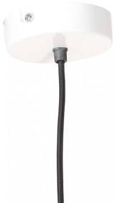 kerek fehér függőlámpa 25 W 28,5 cm E27