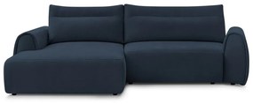 Sötétkék sarokkanapé Aden – Bobochic Paris