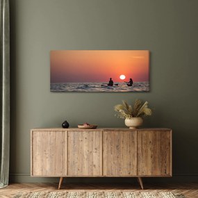 Kenuzók képe naplementekor (120x50 cm)