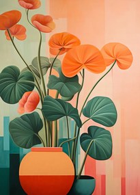 Poszter 39,5x55cm Virágos harmónia