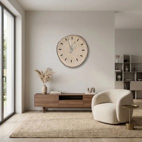 copy of Nyersfa falióra fekete számokkal és kéreggel | KORR