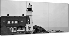 Festmények 180x90 Cape Elizabeth világítótorony