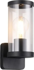 TRIO R21596132 BONITO Modern Kültéri Fali Lámpa Fekete E27 IP44