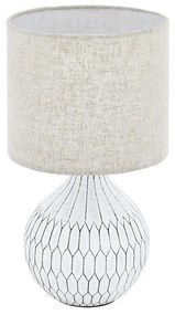 Eglo 99332 - Asztali lámpa BELLARIVA 1xE27/40W/230V