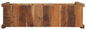 Konzolasztal 107x33x76 cm Tömör fa újrahasznosított