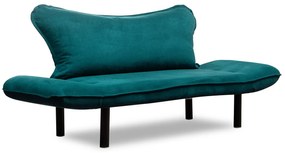 Design összecsukható kanapé Wenda 140 cm petróleum