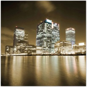 Poszterek 30x30 Sephia Londoni kilátás