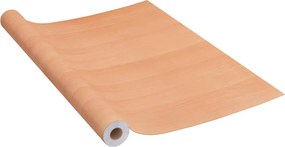 vidaXL japán tölgyszínű öntapadó PVC bútorfólia 500 x 90 cm