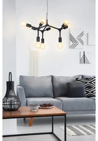 Eglo 98346 - Csillár zsinóron BOCADELLA 9xE27/60W/230V