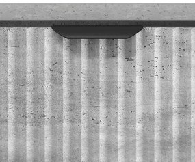 Dohányzóasztal Beton szürke 90 x 49 x 46 cm Faanyag