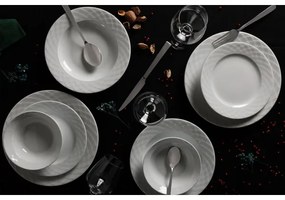 24 darabos fehér/porcelán étkészlet