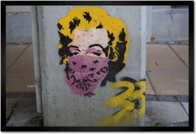 Poszterek keretben 60x40 Graffiti Utcaművészet