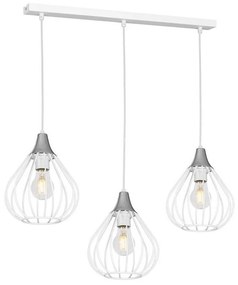 Csillár zsinóron KANE 3xE27/60W/230V