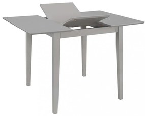 szürke kihúzható MDF étkezőasztal (80-120)x80x74 cm