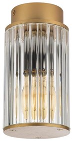 Argon 8774 - Kültéri mennyezeti lámpa NORFOLK 1xE27/15W/230V IP44 arany