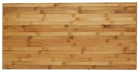 bambusz dohányzóasztal 110 x 55 x 35 cm