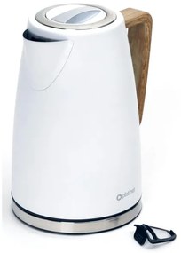 Vízforraló 1,7 l 2400W/230V rozsdamentes acél/fehér