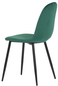 Zöld Bársony Étkezőszék. CT-971 GRN4