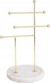 Ékszertartó display Dita arany 20x15x30 cm Homla