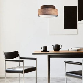 Csillár zsinóron GRACE 1xE27/60W/230V átm. 40 cm barna/bézs