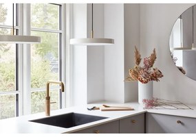 Krémszínű LED dimmelhető függőlámpa fém búrával ø 43 cm Asteria Plus Medium – UMAGE