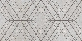 Dekor Rako Quarzit kő szürke 30x60 cm matt DDTSE737.1