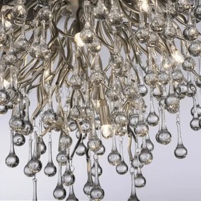 Paul Neuhaus 8091-55 - Felületre szerelhető csillár  ICICLE 9xG9/40W/230V átm. 50 cm króm