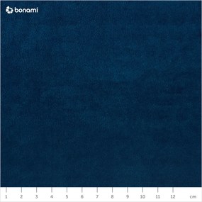 Sötétkék ágyneműtartós boxspring ágy 140x200 cm Flip – Ropez