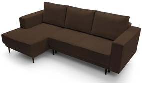 Sarokkanapé Rodriguez mini (B) (sötét bézs + fekete). 1099139