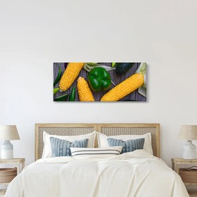 Zöldség képe (120x50 cm)