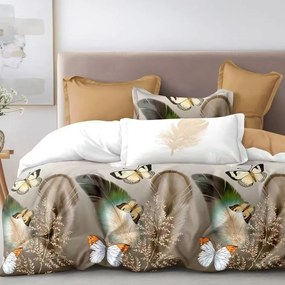 Krepp ágynemű Homa CEREA BUTTERFLY 3 részes 140x200 cm