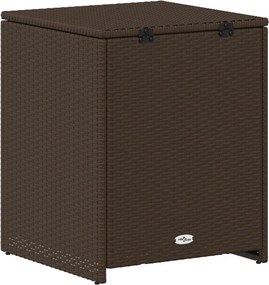 vidaXL Párnás doboz 55 x 55 x 69 cm acél