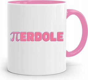 Rózsaszín Bögre Vicces Pie*dole! Ajándék fényképes nyomattal