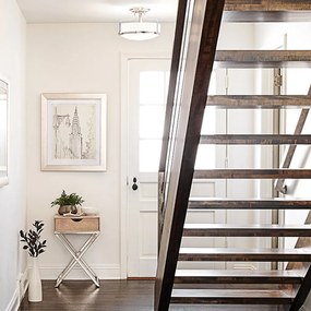 Hinkley Lighting HARPER HK-HARPER-SFM-CM Plafonlámpa 3x60W/E27