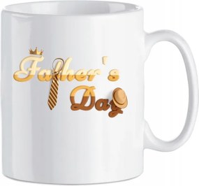 Nyomtatott bögre Apák napja Ajándék 330 ml