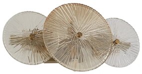 Searchlight 88210-6BZ - Fali lámpa WAGON WHEEL 6xG9/33W/230V réz