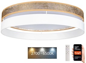 Belis LED Dimmelhető mennyezeti lámpa LIMA LED/36W/230V Wi-Fi Tuya + távirányító fehér/arany BE0879