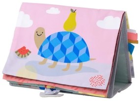 Taf Toys - Gyermek textilkönyv tükörrel szavanna