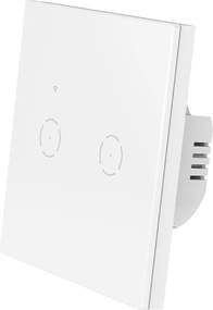 Érintőkapcsoló Üveg Fénykapcsoló Dupla WiFi Üveg Tuya FI60