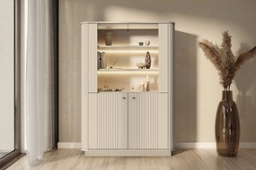 Vesper vitrin - kasmír / arany fogantyúk