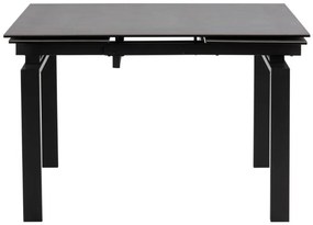 Huddersfield bővíthető étkezőasztal 160-240 cm fekete