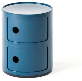 Kartell Componibili 4966 tárolóasztal, 2 tároló rész, több színben Szín: kék