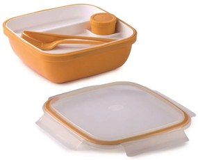 Osztott uzsonnás doboz evőeszközzel Fresh – Snips