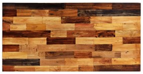 újrahasznosított tömör fa bárasztal 120 x 60 x 106 cm