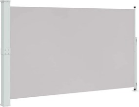 vidaXL szürke behúzható oldalsó terasznapellenző 180 x 300 cm