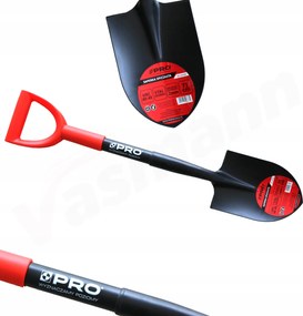 Tűzszerész Kerti Hegyes Lapát Pro Fém porszórt 71cm