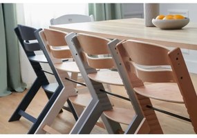 KINDERKRAFT - Kárpitozott baba etetőszék ENOCK szürke