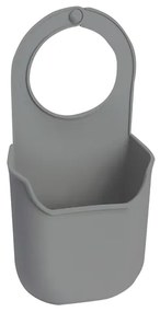 BISK Erga Basic, mosogató szilikon szivacstartó 100x4x195 mm, szürke, ERG-07881