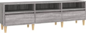vidaXL szürke sonoma színű szerelt fa TV-szekrény 150x30x44,5 cm